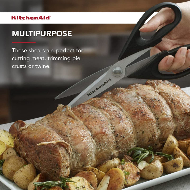 KitchenAid All Purpose Shears with Protective Sheath, One Size, Black - BeesActive Australia