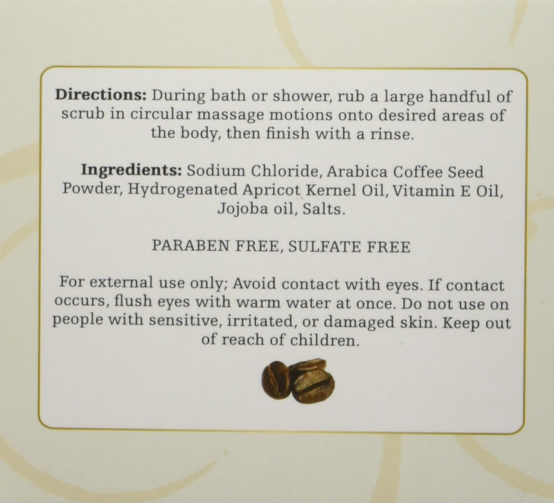 Pursonic 100% Natural Arabica Coffee Scrub, 14 Ounce - BeesActive Australia