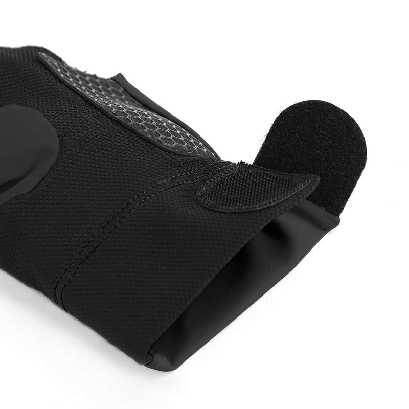 MioCloth Anti Slip Billiard Glove Left Hand Snooker Carom Billiard Pool Cue Sport Professional 3 Finger Glove Handwear Gift for Men Women Player Black - BeesActive Australia