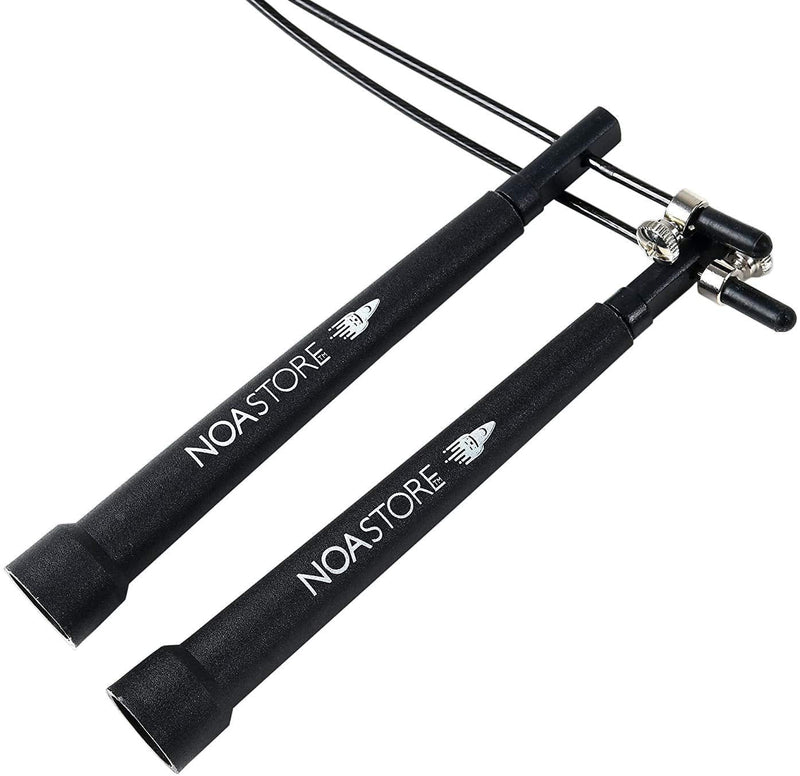 Noa Store 10 ft Adjustable Skipping Jump Rope, Speed Rope Ideal for Aerobic Exercise, Speed and Endurance Training, Fitness, Gym, Boxing, MMA for Men and Women - BeesActive Australia