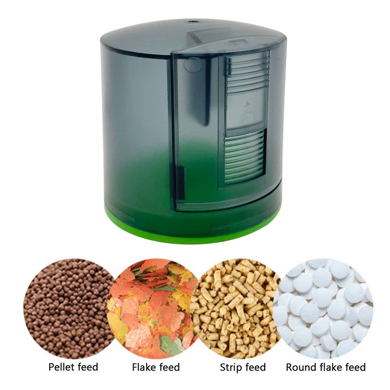 Smart Aquarium Mini Automatic Fish Feeder Vacation Auto Fish Tank Feeders with Timer Pet Feeding Dispenser LCD Fish Feeder Tool - BeesActive Australia