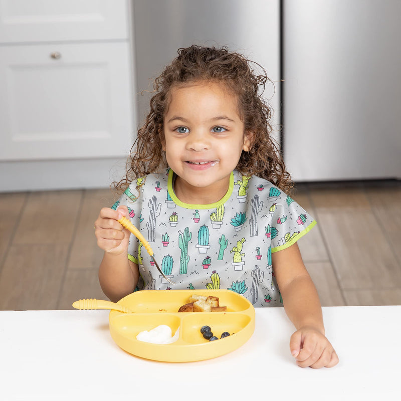 Bumkins Bib, Toddler Bib, Waterproof, Washable, Stain and Odor Resistant, 1-3 Years - Cacti - BeesActive Australia