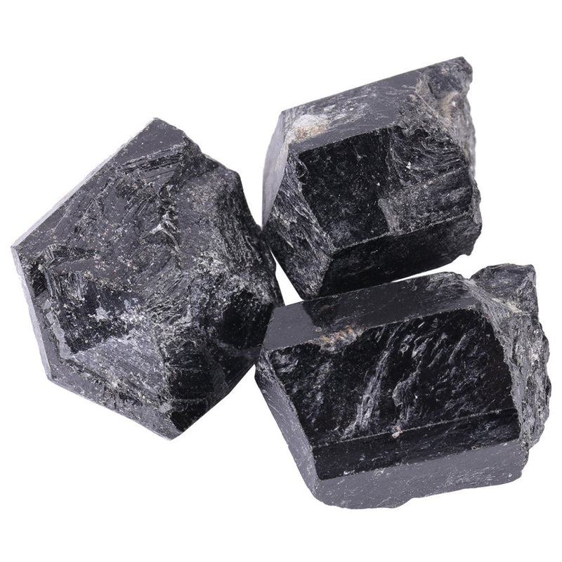 Raw Natural Black Tourmaline Crystals Stone Tourmaline Rough Rock Quartz Crystal Healing Stone - BeesActive Australia
