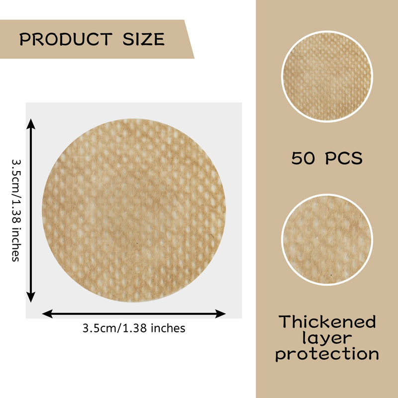 Amviner Nipple Cover for Men, Nipple Shields for Mens Running,100PCS Beige - BeesActive Australia