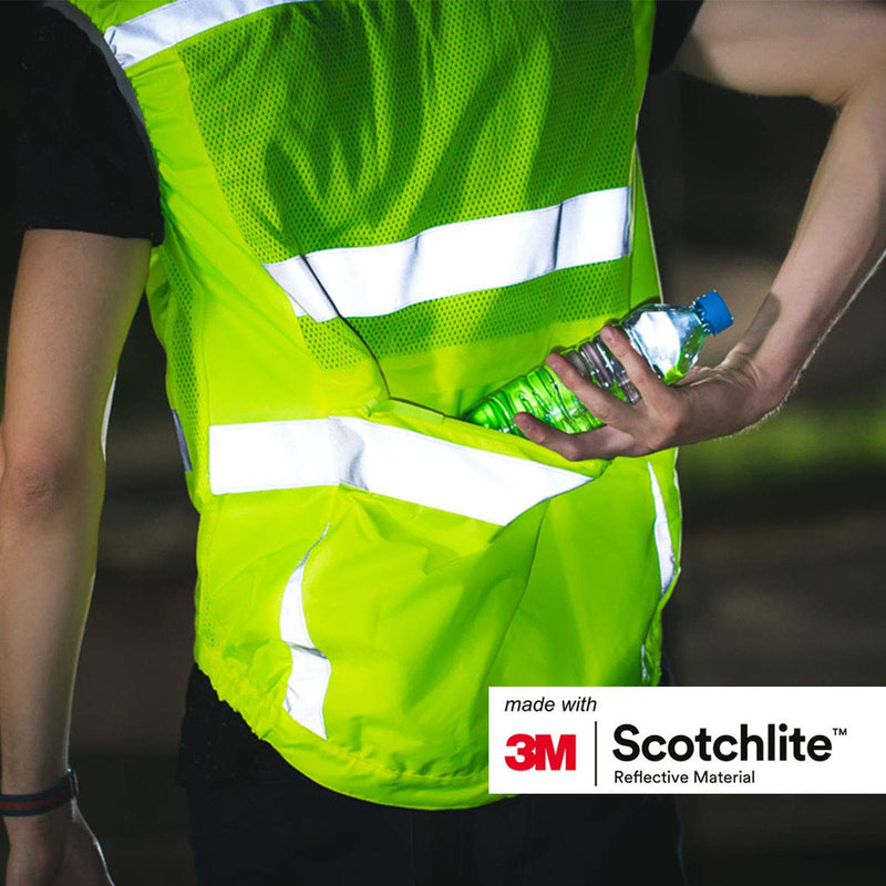Salzmann 3M High Visibility Cycling Vest | Reflective Cycling Gilet | Made with 3M Scotchlite Medium - BeesActive Australia