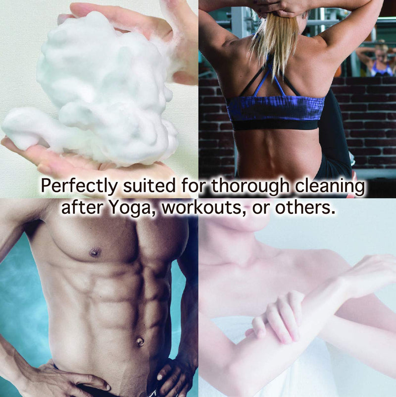 Extra Rough, Exfoliating Washcloth [Made in Japan] Exfoliating Towel Special Texture Makes Fluffy Foam Lather, Back Scrubber, Dead Skin Cell Remover [Loofah for Women and Men] Red Red, Blue - BeesActive Australia
