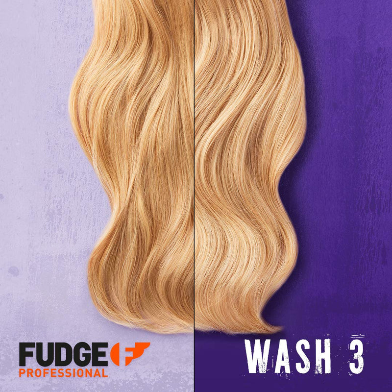 Fudge Professional Purple Conditioner, Everyday Clean Blonde Damage Rewind Gradual Toning for Blonde Hair, 250ml - BeesActive Australia