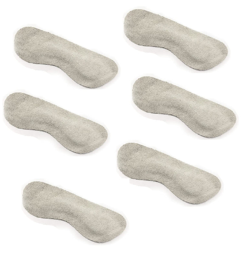 MIDHILL Shoe Heel Grips 6 Pack Suede Heel Men's Ladies One Size Fits All Foot Care Comfortable (3 Pairs) - BeesActive Australia