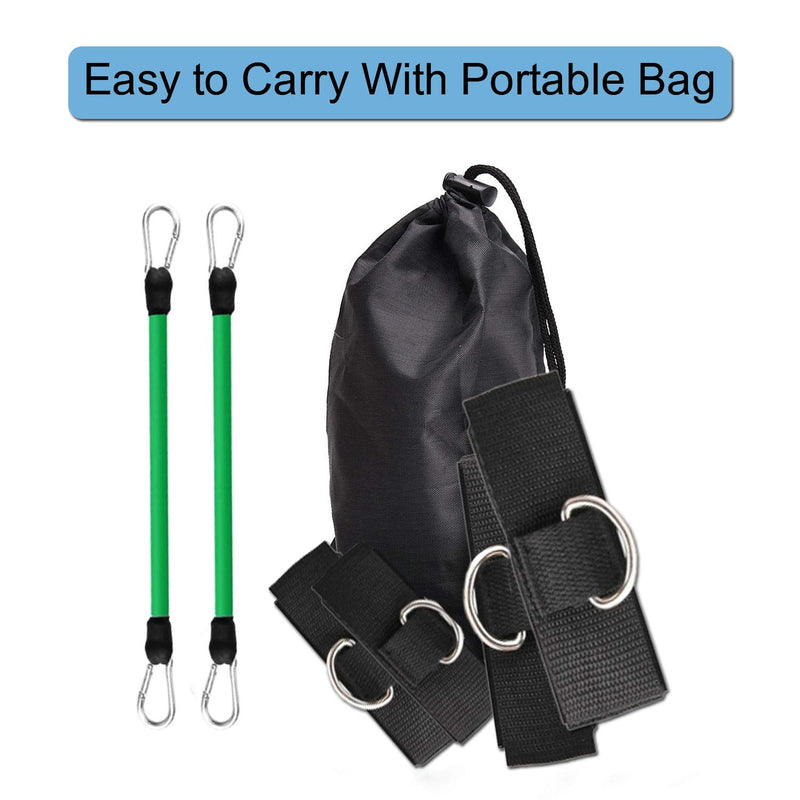 KIKIGOAL Volleyball Training Pass Rite Aid Resistance Band, Elastic Volleyball Resistance Belt Set for for Agility Training, Practicing Serving, Arm Swing Passing - BeesActive Australia