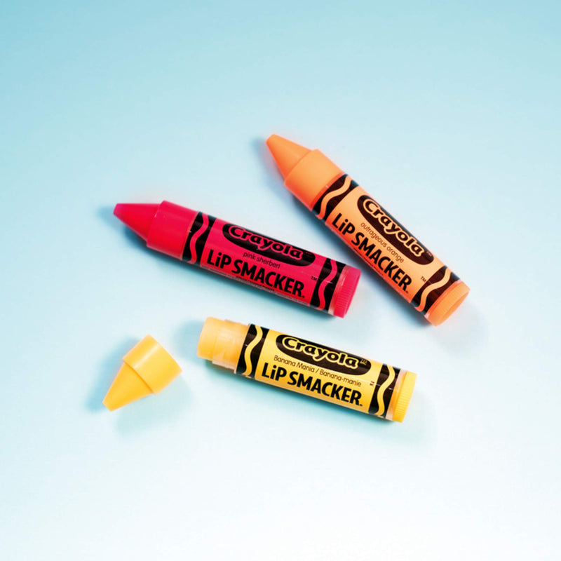 Lip Smacker Crayola Crayon Lip Balm Trio, Crayola - BeesActive Australia