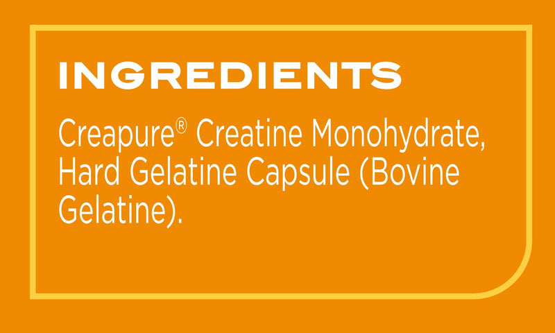 Reflex Nutrition Creapure Creatine Capsules Supplement (90 Caps) - BeesActive Australia