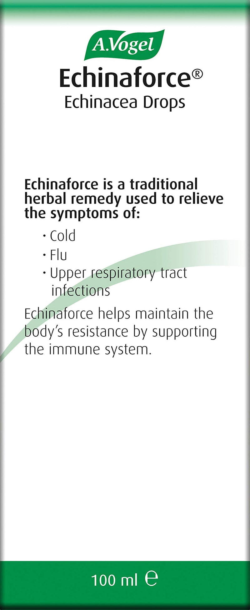 A.Vogel Echinaforce Echinacea Drops | Relieves Cold & Flu Symptoms by Strengthening The Immune System (100 ml) - BeesActive Australia