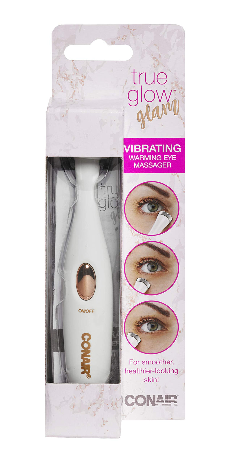 True Glow By Conair Vibrating Warming Eye Massager, Battery Operated - BeesActive Australia