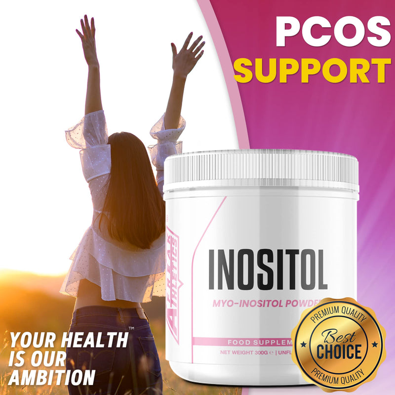 Inositol (Myo-Inositol) Powder 300g | Premium Myo Inositol Powder - Supports Women with PCOS - Promotes Hormonal Balance & Normal Ovarian Function - BeesActive Australia