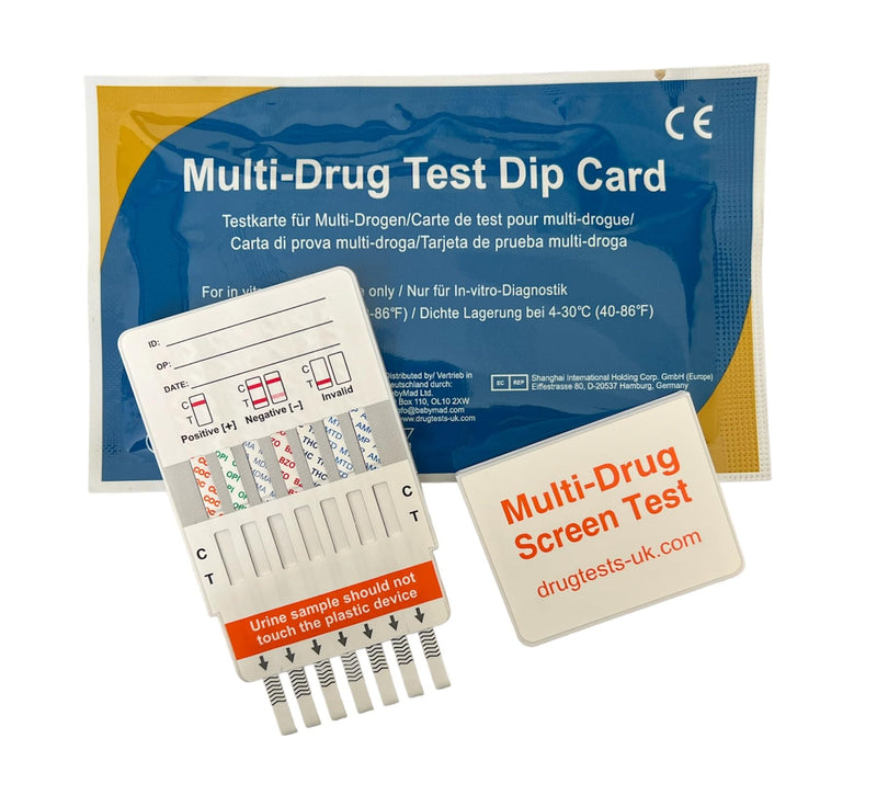 Drug Testing Kit, Tests for 7 Main Drugs in Urine, Test Home or Work, Detailed Instructions - BeesActive Australia