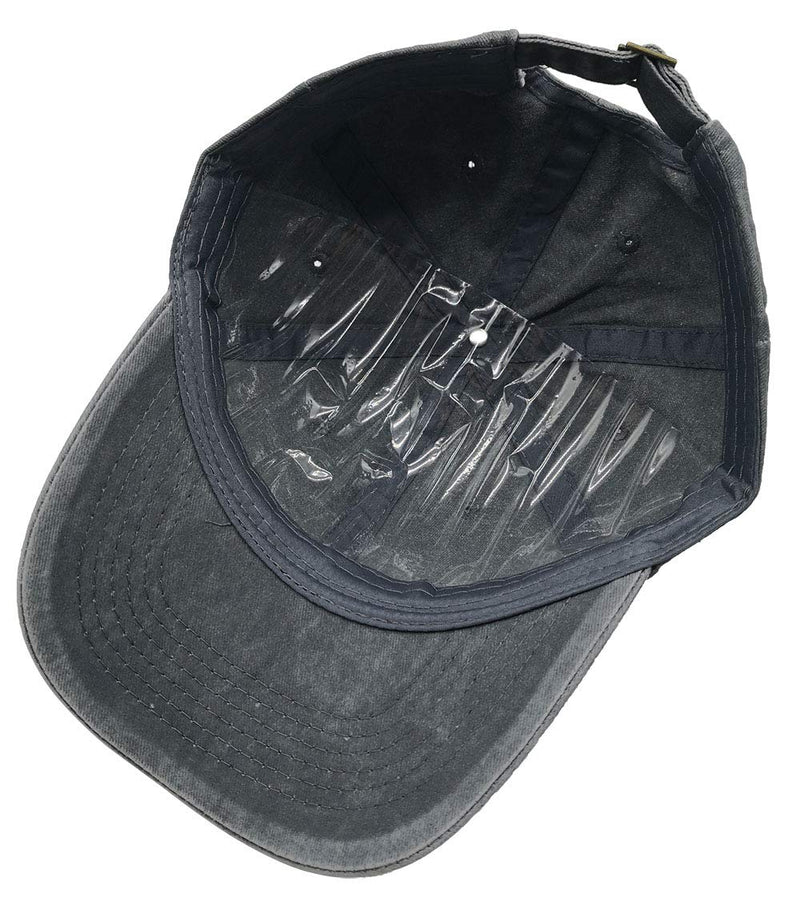 OASCUVER Printed Lake Life Hat Distressed Cotton Adjustable Beach Life Unisex Baseball Cap Lake Life Deep Heather One Size - BeesActive Australia