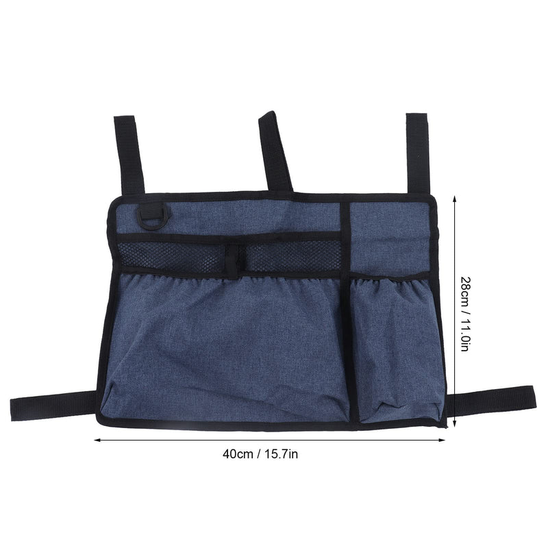 Naroote Walker Bag Durable Oxford Fabric Machine Washable Walker Storage Bag 40cm X 28cm Items (Blue) Blue - BeesActive Australia