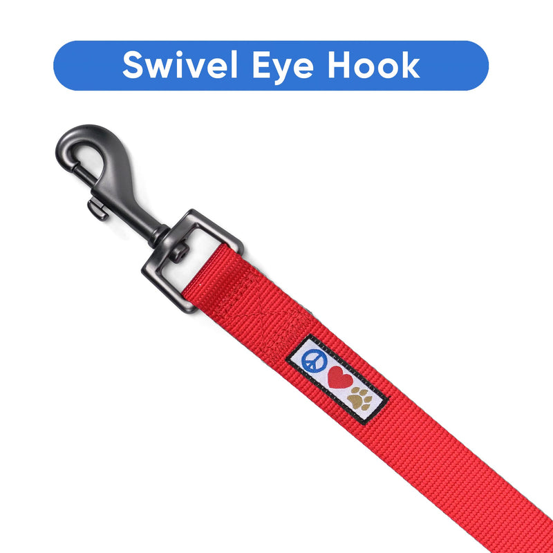 Pawtitas Dog Seat Belt | Pet Safety Seat Belt with Adjustable Strap for Small to Large Dogs | Exceeds Dog Safety Standards | Keep Your Dog Secure in The Car - Dog Car Seat Belt Red - BeesActive Australia