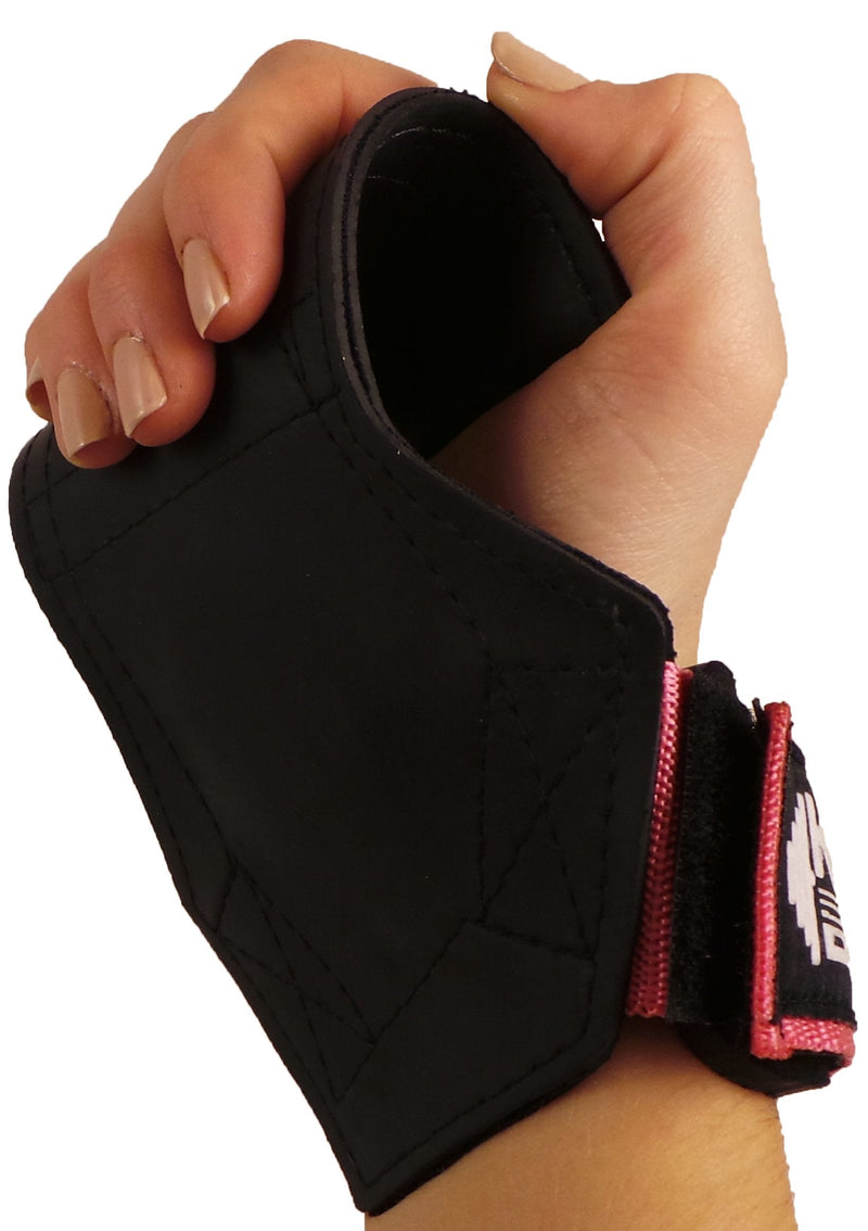 Krato Kevlar Lined Versatile Lifting Straps | Grips Bands Pink Large - BeesActive Australia