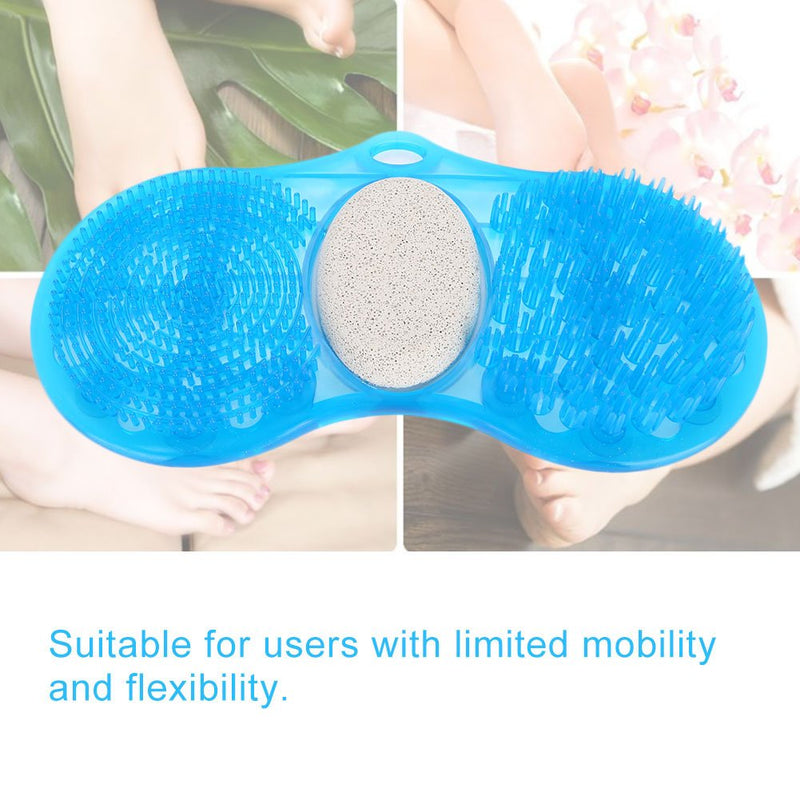 TARSHYRY Shower Foot Scrubber Massager Cleaner, Pumice Stone for Feet, 2 In 1 Foot Massager & Scrubber for Shower Floor Improves Foot Circulation Remove Foot Dead Skin And Reduces Foot Pain - BeesActive Australia