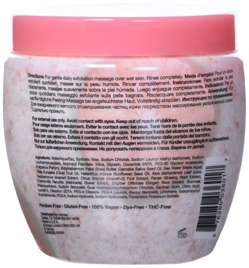 Hempz Pink Pomelo & Himalayan Sea Salt Herbal Body Salt Scrub, 5.47 Oz, Pack of 1 - BeesActive Australia