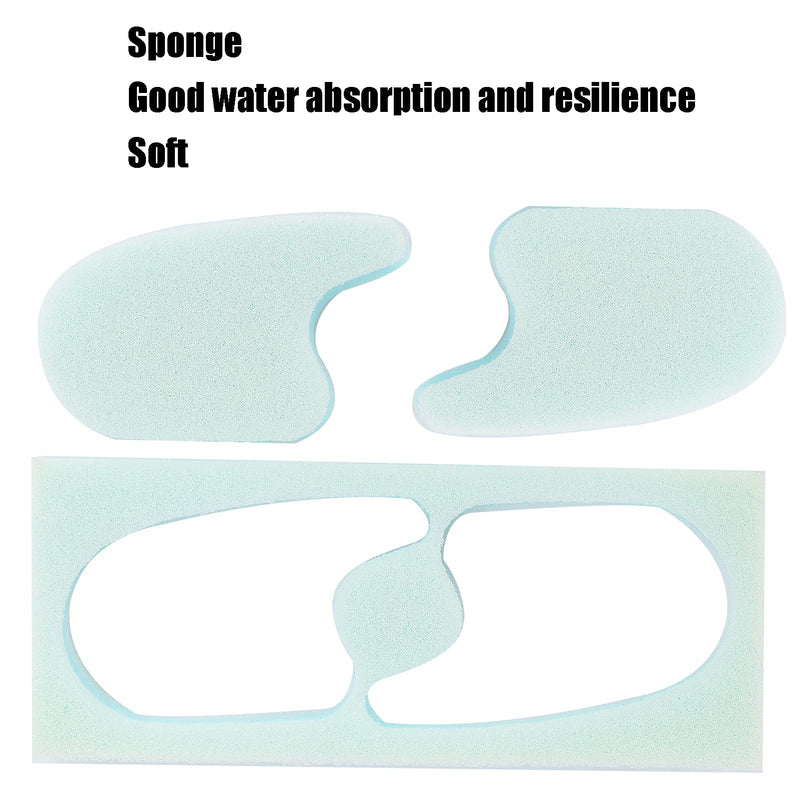 Sponge Toe Separators, Washable Foam Toe Separator for Foot Tube for Home for Pedicure Shop for Beauty Shop - BeesActive Australia