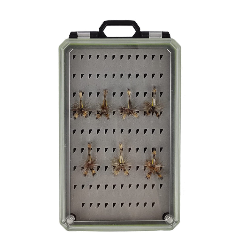 Fly Box Magnet Waterproof Fly Fishing Box Smart Pocket Size Fishing Storage Fishing Tackle Case (5.31X3.35X0.79inch) 5.31X3.35X0.79inch - BeesActive Australia