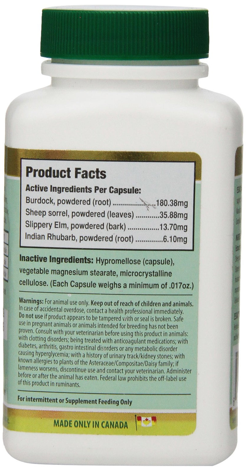 Essiac International Herbal Supplement for Pets, 60 Capsules - BeesActive Australia