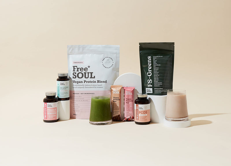 Women's Multivtamins and Minerals with Collagen & Hyaluronic Acid - 27 Essential Vitamins, Minerals, & Botanicals - 60 Tablets | Gluten-Free & No Synthetic Fillers or Binders | UK Made by Free Soul - BeesActive Australia