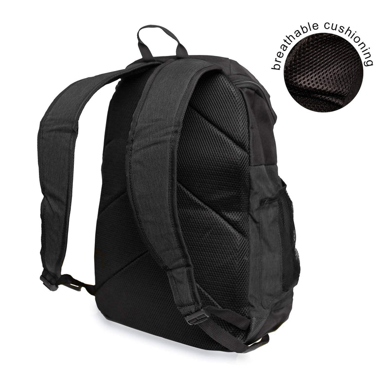 [AUSTRALIA] - Xelfly Basketball Backpack with Ball Compartment – Sports Equipment Bag for Soccer Ball, Volleyball, Gym, Outdoor, Travel, School, Team – 2 Bottle Pockets, Includes Laundry or Shoe Bag – 25L Black 