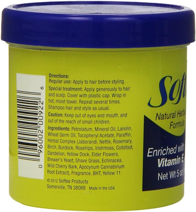 Softee Vitamin E, 5 oz and Hair Food - BeesActive Australia