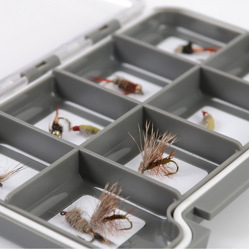 M MAXIMUMCATCH Maxcatch Super Slim Waterproof Fly Fishing Box Easy Grip Foam Multi Magnetic Compartments Lure Tackle Box 8 Compartments--5.4''x 3.7''x 0.6'' - BeesActive Australia