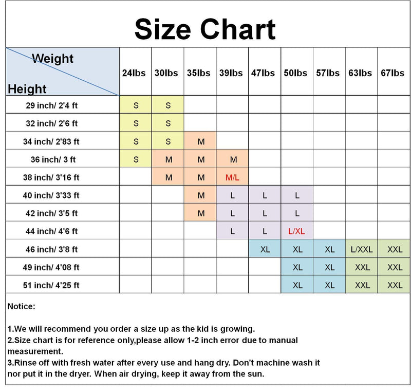 [AUSTRALIA] - DIVE & SAIL Kids 2.5mm Wetsuit Long Sleeve One Piece UV Protection Thermal Swimsuit Pink Medium 