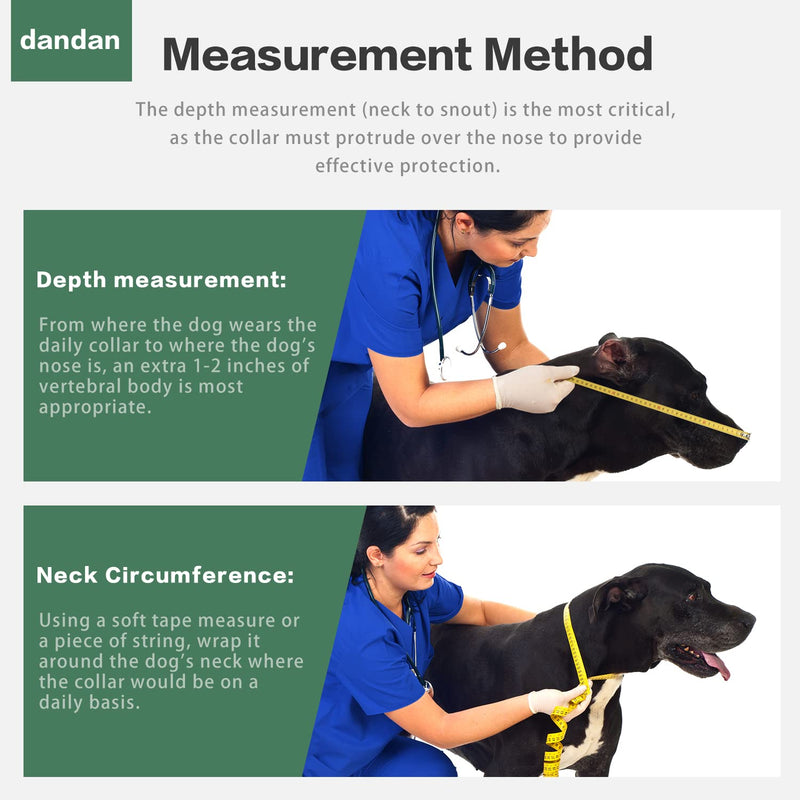 Dog Cone Alternative for Large Dogs After Surgery, Soft Dog Recovery Suit Plastic E Collar 2 Size Adjustable, Protective Dog Head Cone After Anti Bite Lick Wound Healing Safety XL - BeesActive Australia