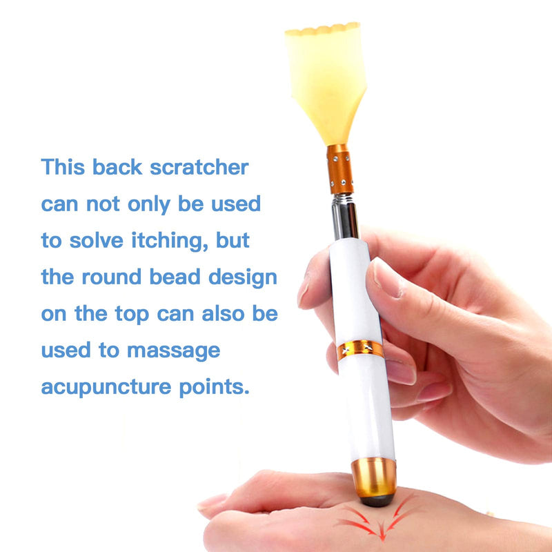 VEGCOO Back Scratcher, Manual Back Massager Body Relaxation Massager Long Back Scratcher for Itching Relief Body Relaxation (A) A - BeesActive Australia