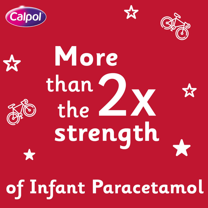 Calpol Six Plus Sugar Free Strawberry Paracetamol Sachets, Pack of 12 Old Packaging - BeesActive Australia