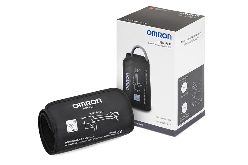 OMRON Intelli Wrap Cuff (22 - 42 cm) HEM-FL31-E for OMRON Upper Arm Blood Pressure Monitors - BeesActive Australia