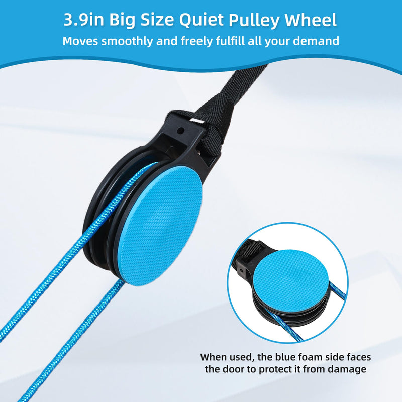 Fanwer Shoulder Pulley, Overhead Shoulder Pulley for Physical Therapy, Over the Door Exercise Pulley Device for Rotator Cuff Recovery & Frozen Shoulder Arm Rehabilitation. Shoulder Rehab Pulley System - BeesActive Australia