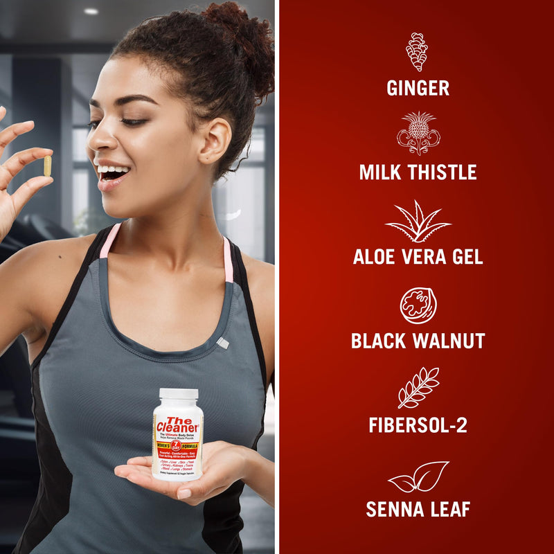 Century Systems The Cleaner Detox, Powerful 7-Day Complete Internal Cleansing Formula for Women, Support Digestive Health, 52 Vegetarian Capsules 52 Count (Pack of 1) - BeesActive Australia
