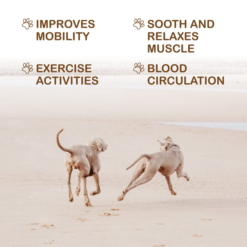 Kelebs Natural Dog Massage Oil Skin Soother Relief, With Arnica & Peppermint Oil, Hips & Joints Muscle Soother Pain Relief, Itchy Skin Soother Relief, Dog Massage Oil Dry Skin Soother, For Body & Paws - BeesActive Australia