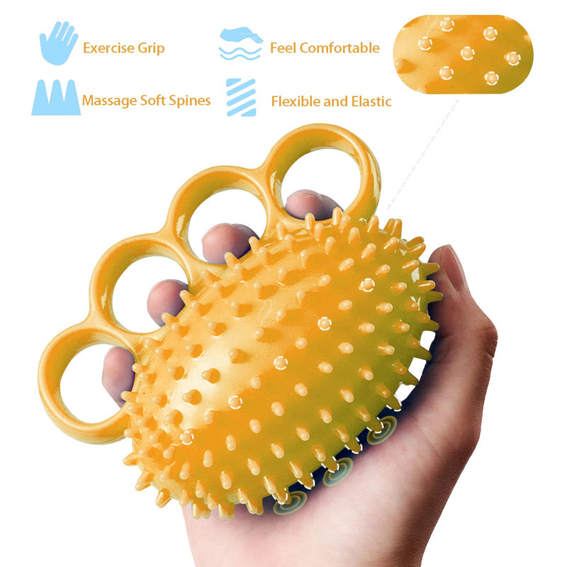 2 Pack Hand Exerciser Grip Strengthener Ball, Squeeze Stress Therapy Balls for Hand Exercise - BeesActive Australia