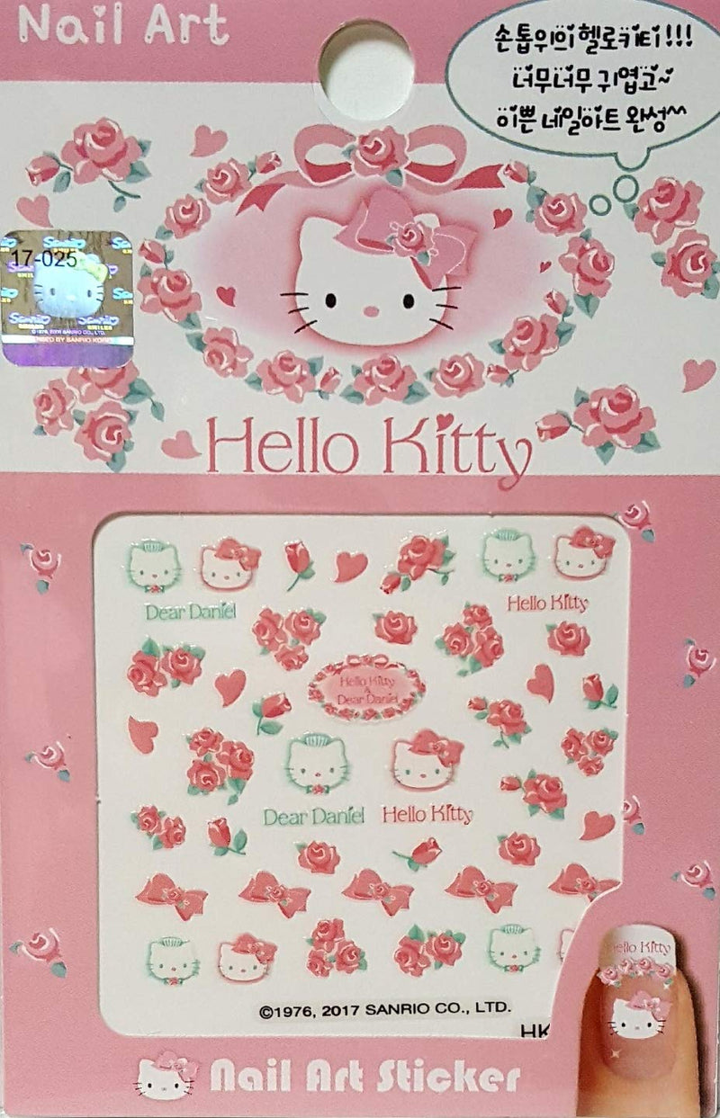 Hello Kitty Nail Art Sticker(P) - 5 Pack Mixed Design - BeesActive Australia