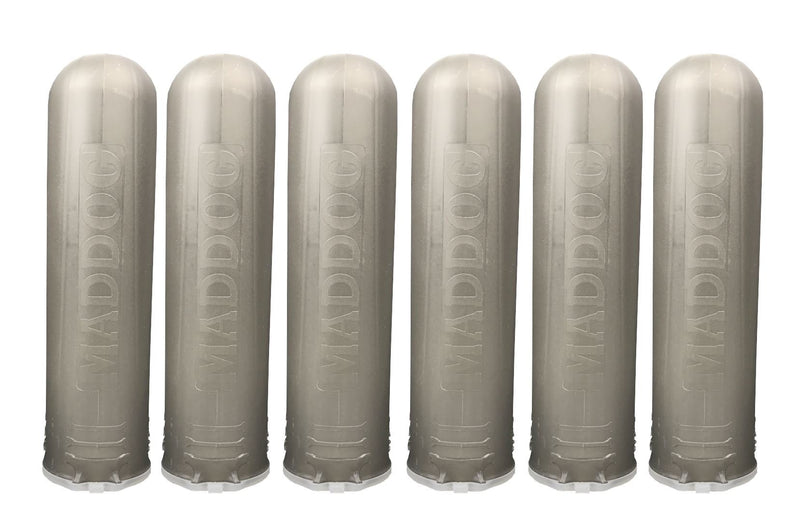 [AUSTRALIA] - Maddog 150 Round Bones Paintball Pods Smoke 6 Pack 