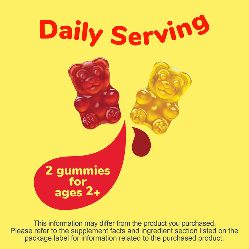L'il Critters Kids Fiber Gummy Bears Supplement, 90 Count 90 Count (Pack of 1) - BeesActive Australia