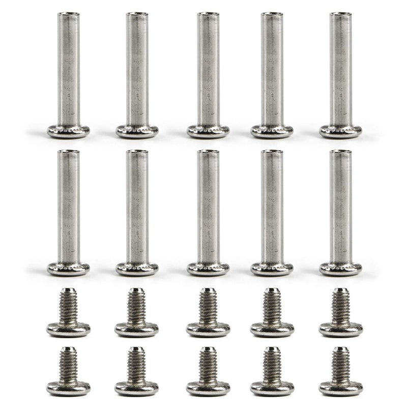 10 pcs Inline Skate Replacement Bearings Skating Screws OD 6mm Roller Blades Replacement Skate Wheel Axles - BeesActive Australia