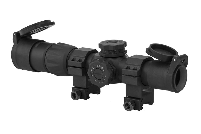 Monstrum Rubberized Flip-Up Rifle Scope Lens Covers - BeesActive Australia