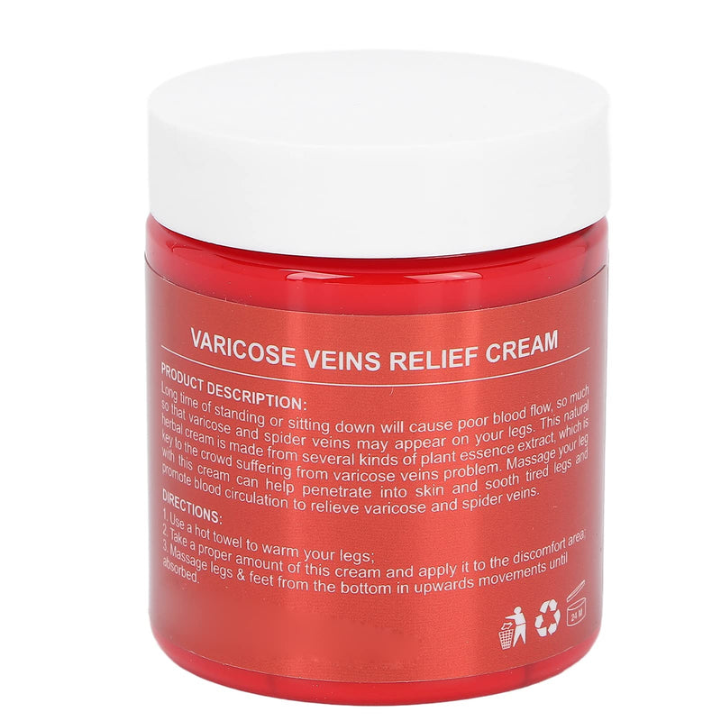 Varicose Veins Cream, Calf Muscle Massage Cream Varicose Vein Treatment for Legs Relief Phlebitis Pain Relief - BeesActive Australia