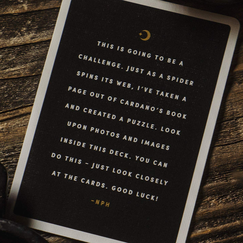 theory11 Neil Patrick Harris Playing Cards - BeesActive Australia