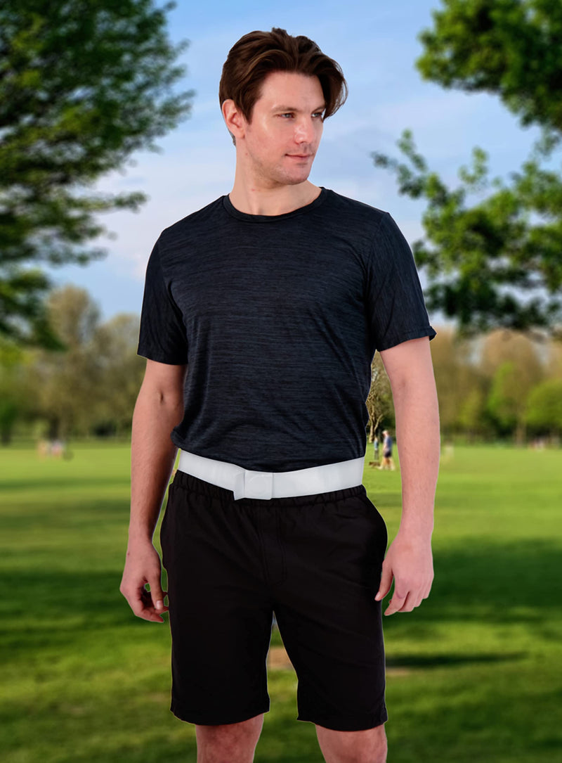 Athle Sport Reflective Belt with Magnetic Closure - High Visibility Magnetic Belt - One Size Fits All - Reflective Running Gear - BeesActive Australia