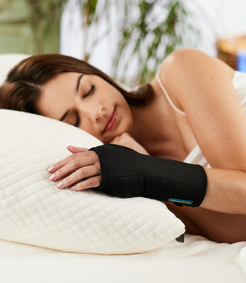 ComfyBrace Night Wrist Sleep Support Brace- Fits Both Hands - Cushioned to Help With Carpal Tunnel and Relieve and Treat Wrist Pain, (1 Pack/Night Brace, One Size Fits All) Pack of 1 - BeesActive Australia